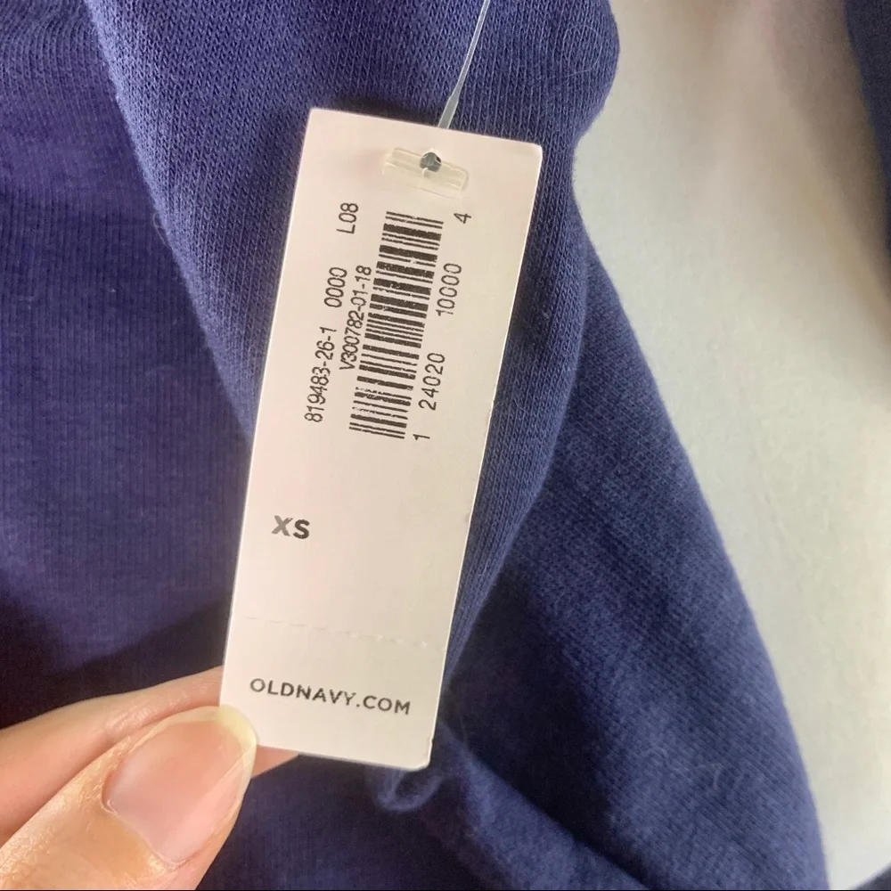 Old Navy flamingo Beach Squad blue sweatshirt NWT - Picture 11 of 13